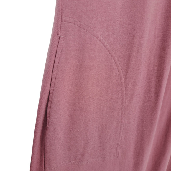 Woolx Cassie Dress Midi Dress Merino Wool Blend Mesa Rose Pink Women's Size 1X - Picture 3 of 4